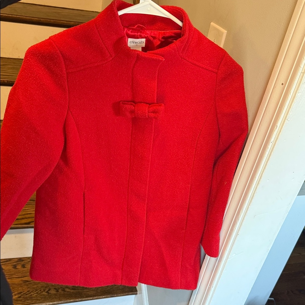 Crewcuts Vibrant Red Cape Jacket